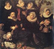 HALS, Frans Family Portrait in a Landscape china oil painting artist